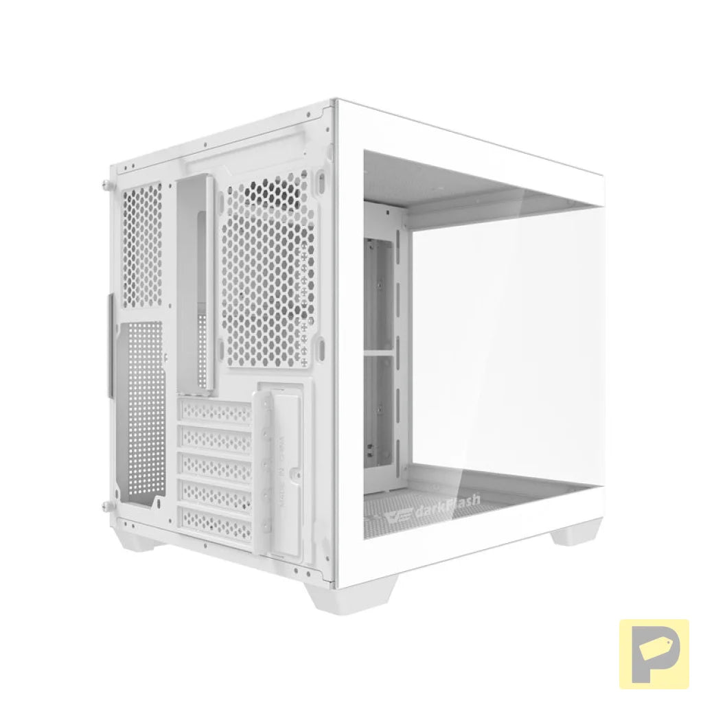 Darkflash C275P computer case without fans (White)