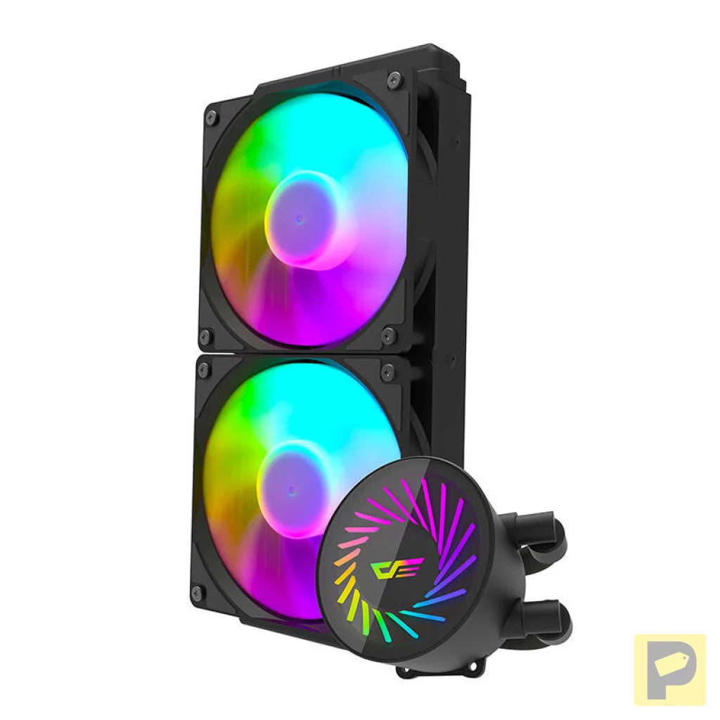 Darkflash DCS240 CPU liquid cooling (black)