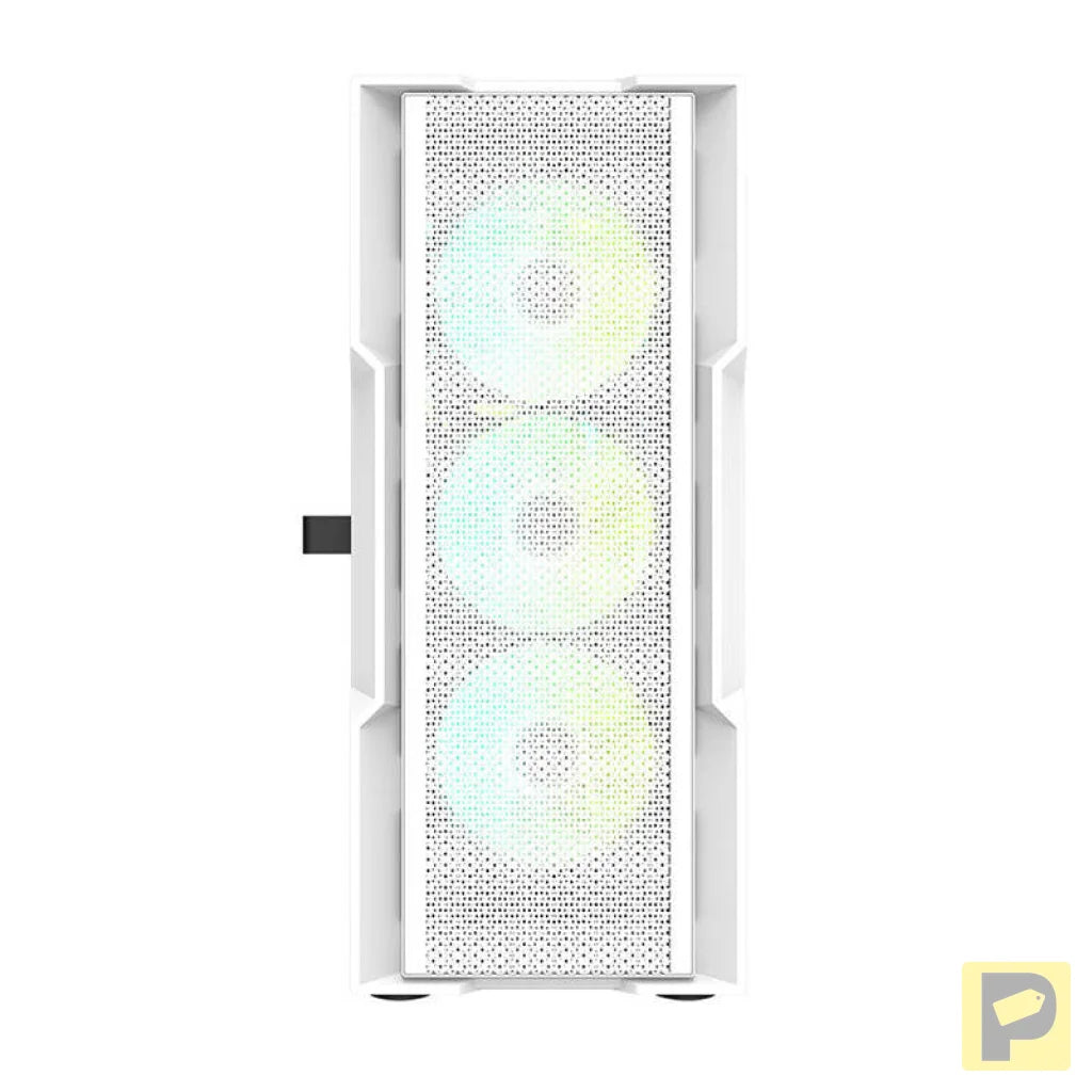 Darkflash DK431 computer case (white) + 4 fans