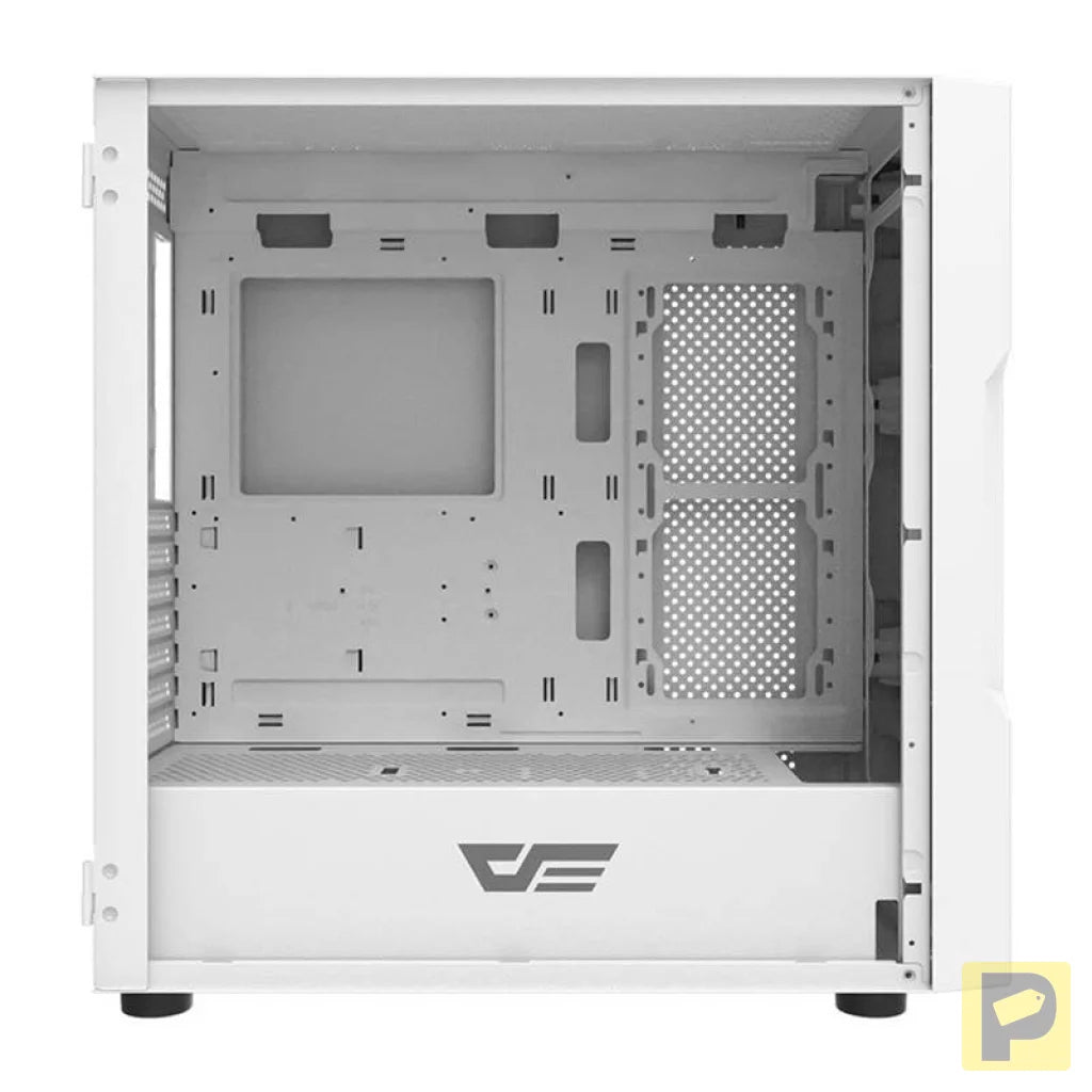 Darkflash DK431 computer case (white) + 4 fans
