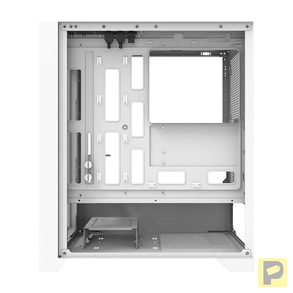 Darkflash DRX70 MESH computer case (white) + 4 RGB fans