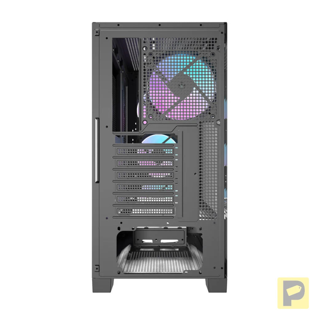 Darkflash DRX90 glass computer case (black)