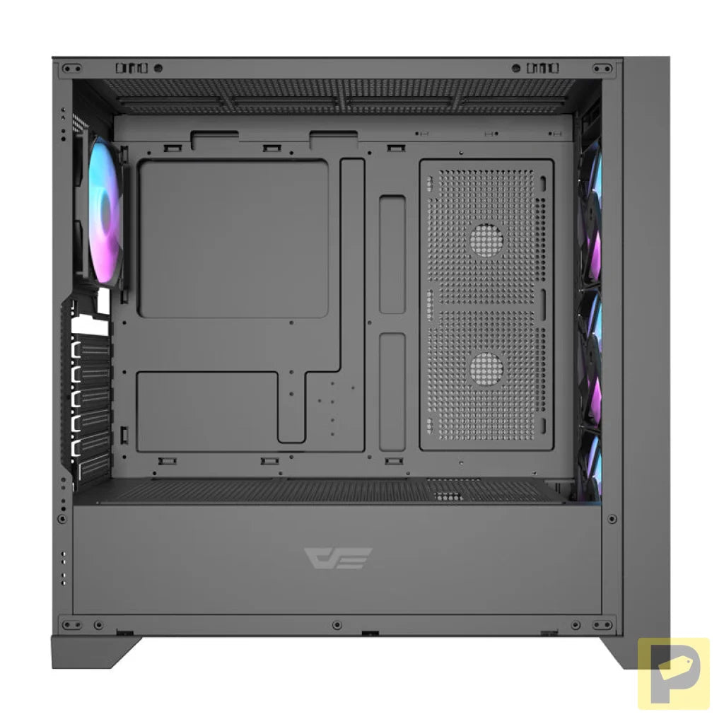 Darkflash DRX90 glass computer case (black)