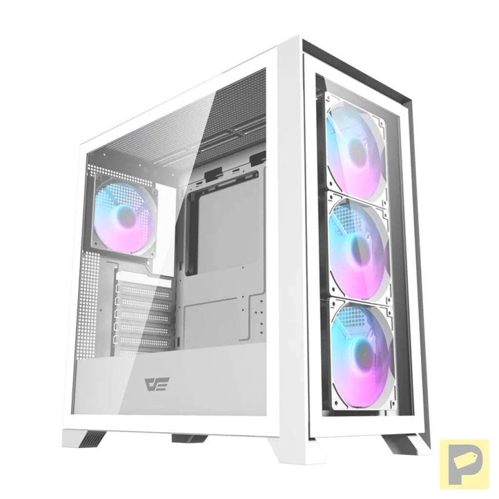 Darkflash DRX90 Glass computer case (white)