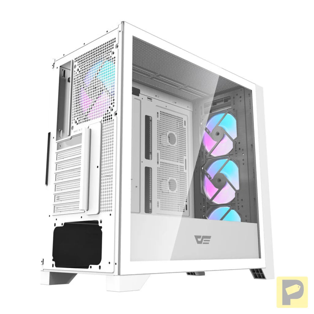 Darkflash DRX90 Glass computer case (white)