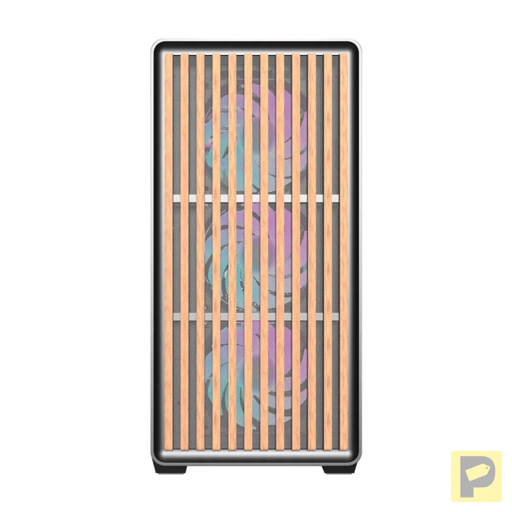 Darkflash DS900WD computer case (black) + 4 fans