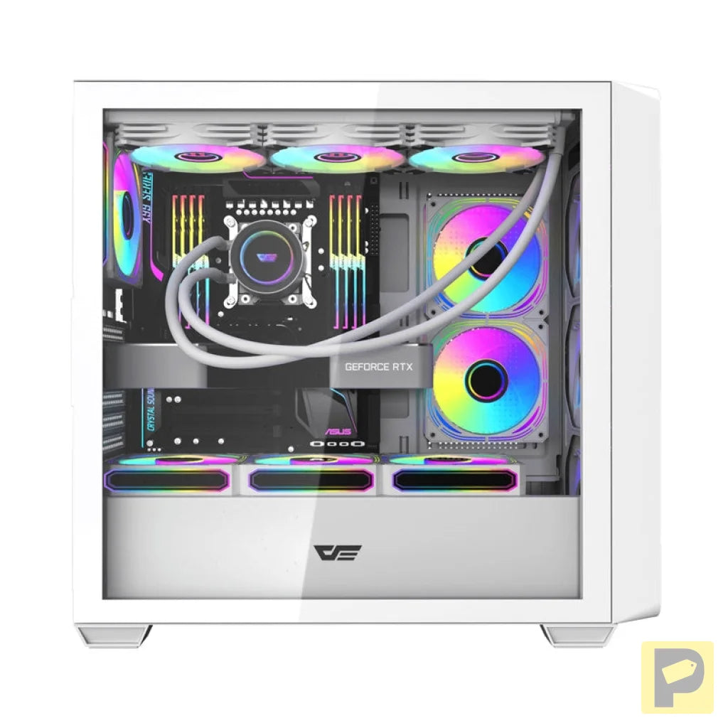 DarkFlash DS900WD computer case (white)