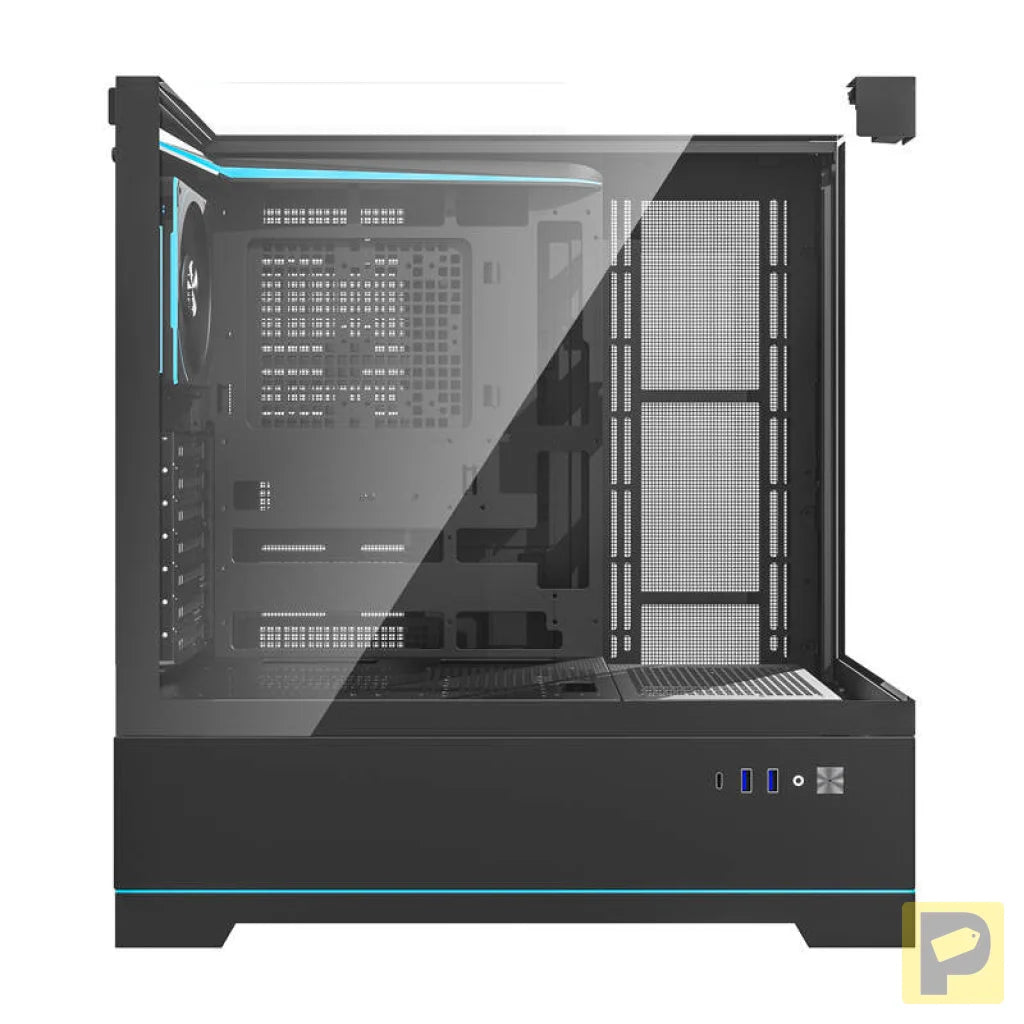 Darkflash DY450 PRO computer case (black) + 1 fan