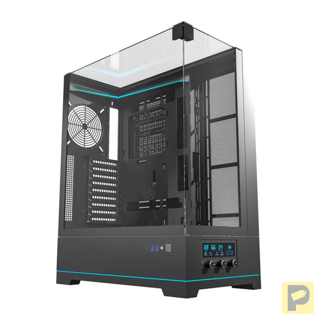 Darkflash DY450L computer case without fans (black)