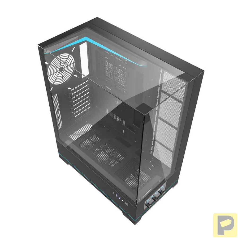 Darkflash DY450L computer case without fans (black)
