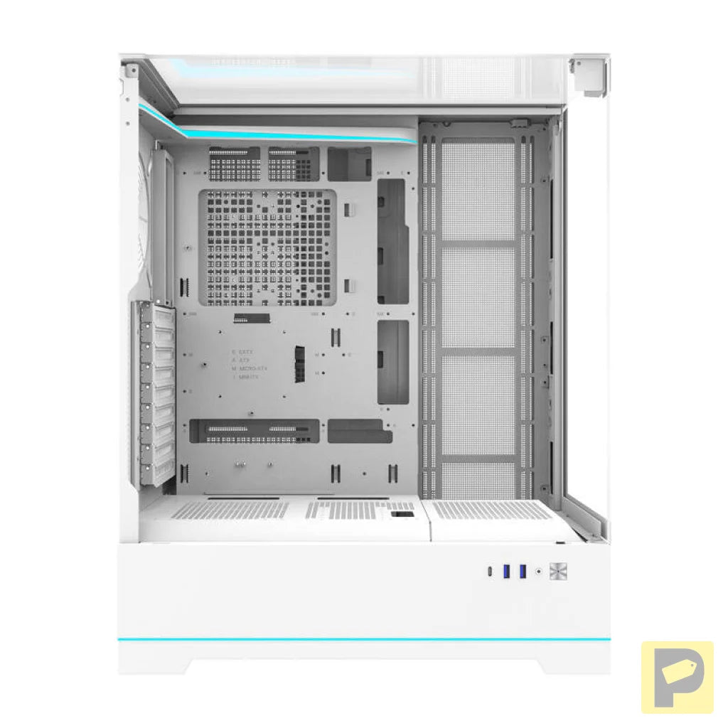 Darkflash DY450L computer case without fans (white)