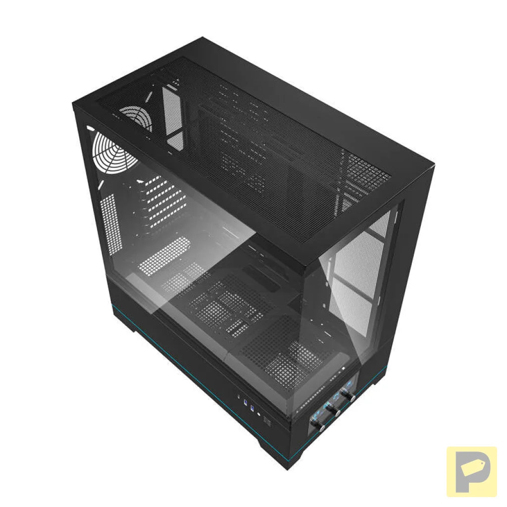 Darkflash DY451 computer case without fans (black)