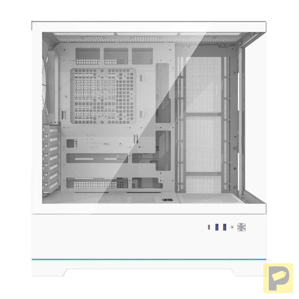 Darkflash DY451 computer case without fans (white)