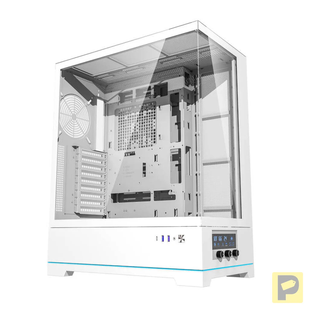 Darkflash DY451L computer case without fans (white)