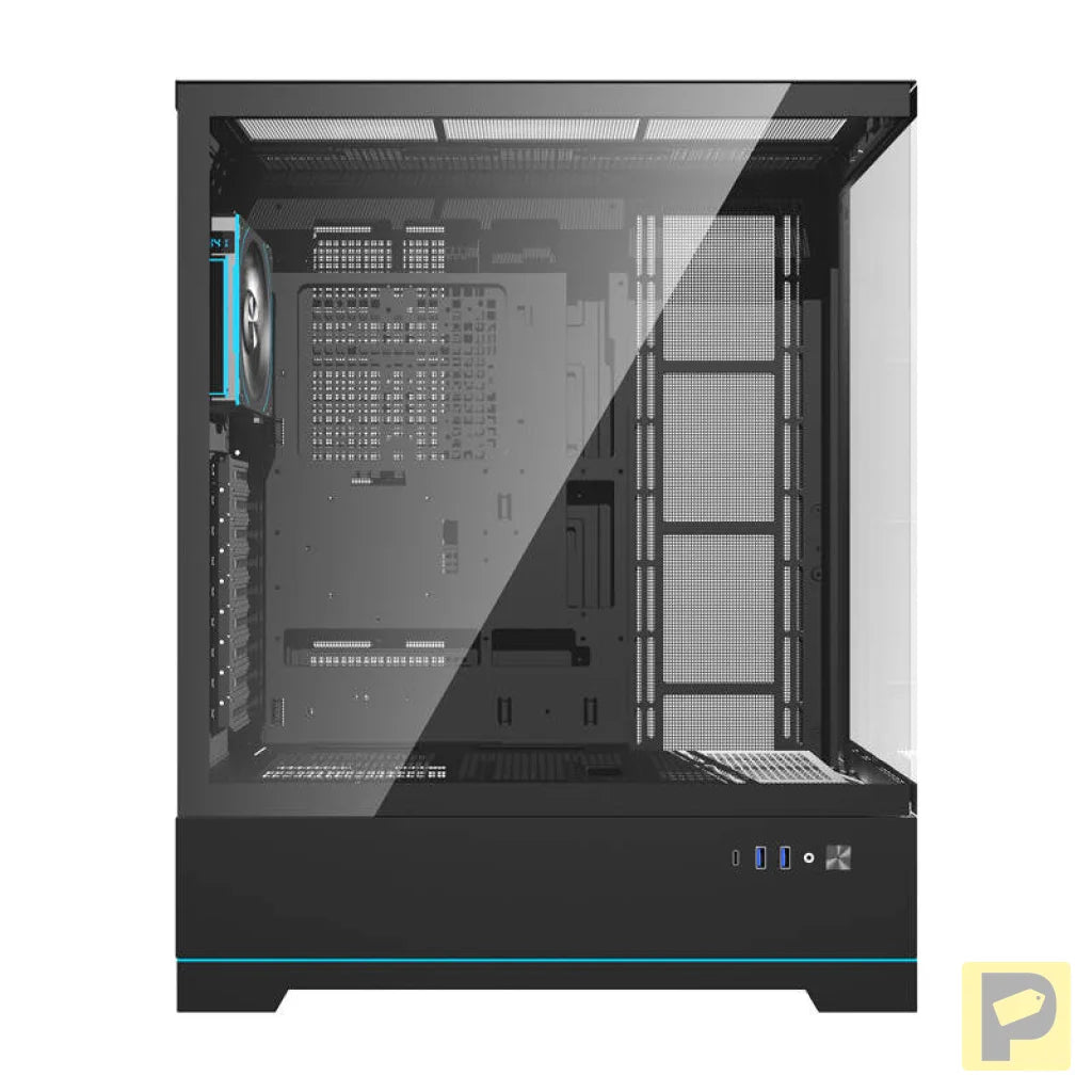 Darkflash DY451L PRO computer case (black) + 1 fan