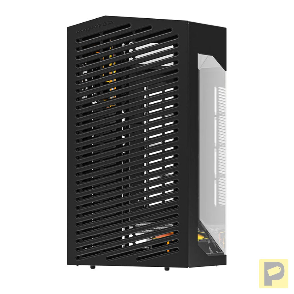 Darkflash DY470 computer case (black) + 4 fans + GPU bracket