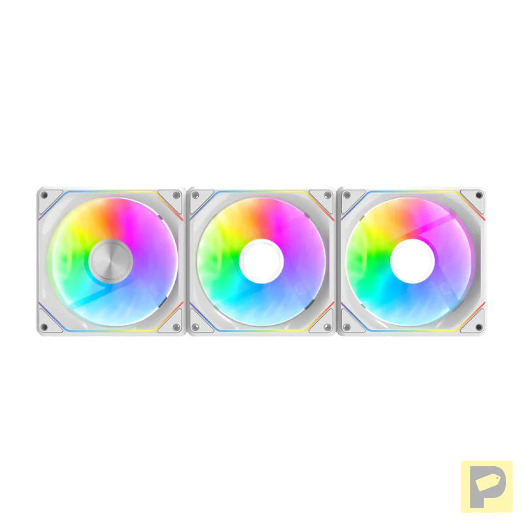 Darkflash Gauss G24 3-in-1 computer fans (white)