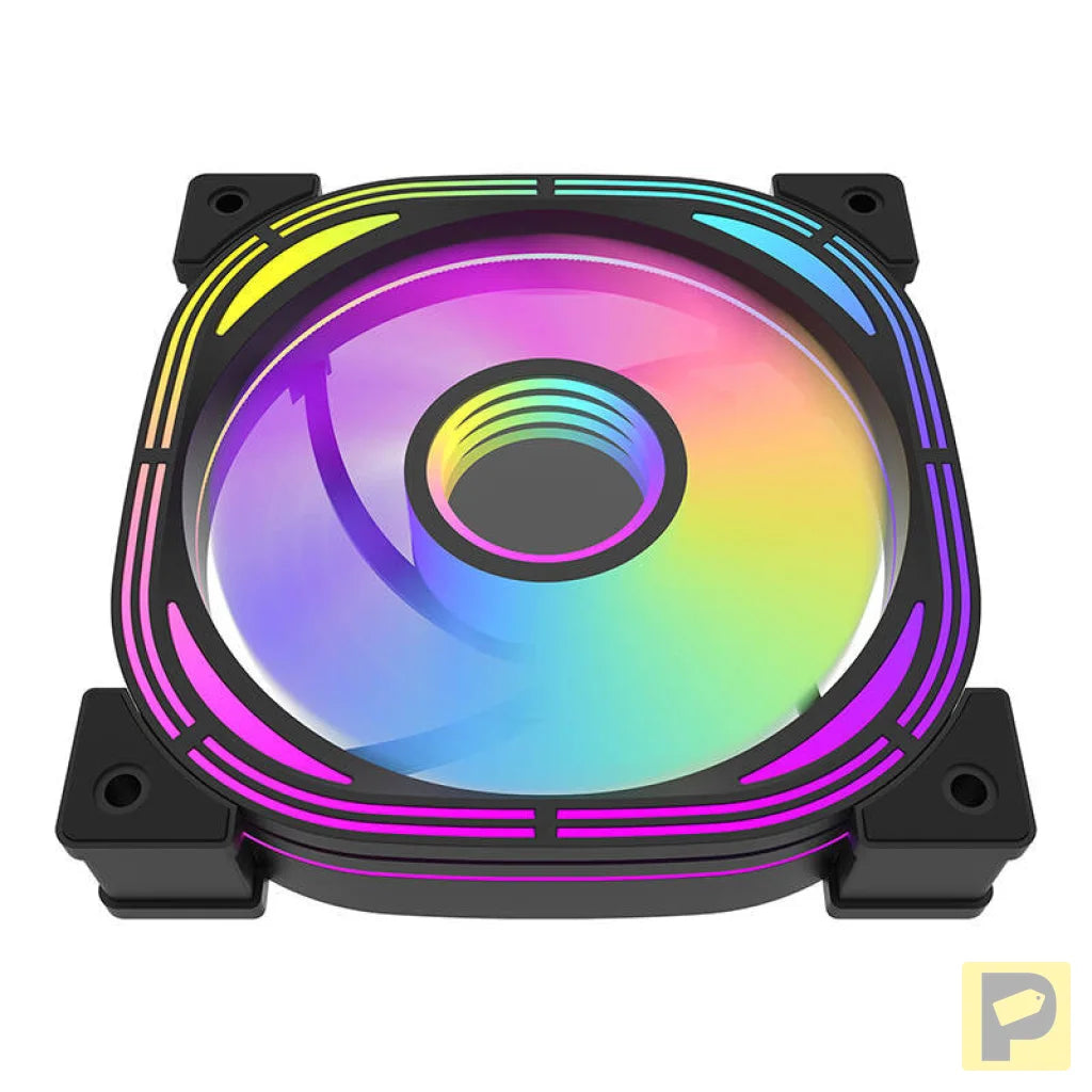 Darkflash INF24 3in1 ARGB Computer fan set (black)