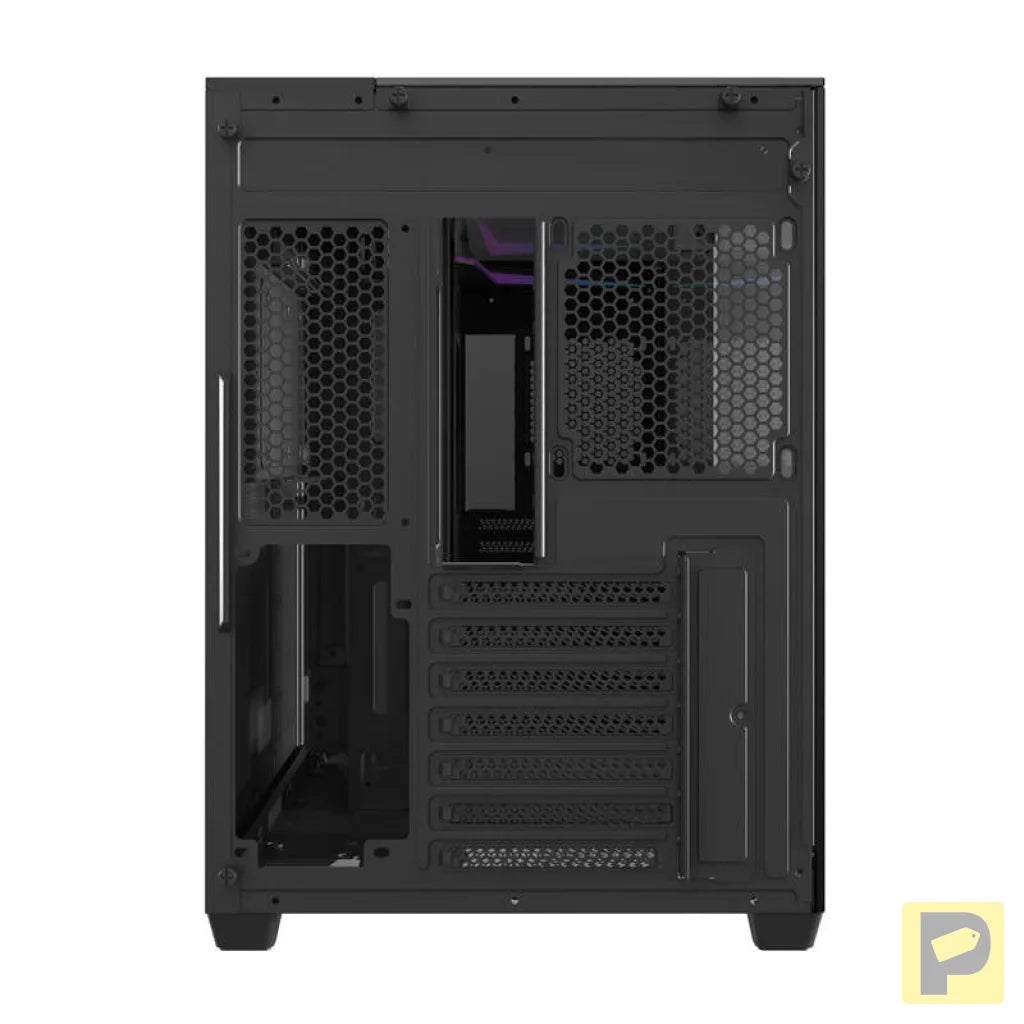 Darkflash TH285 computer case (black) + 4 fans