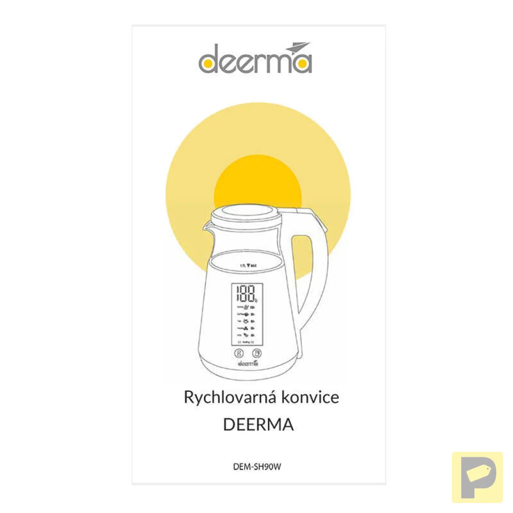 Deerma Electric Kettle with temperature control 1,7 L 1700 W SH90W