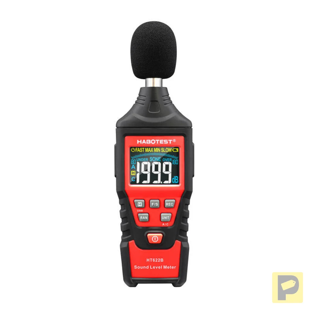 Digital decibel meter Habotest HT622B USB A/C