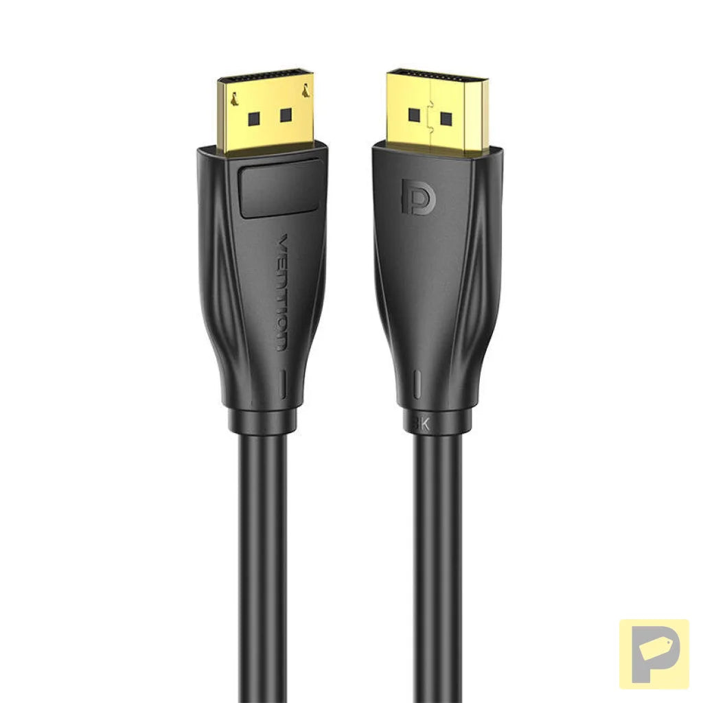 DisplayPorDisplayPort 1.4 Cable Vention HCCBI 3m, 8K 60Hz/ 4K 120Hz (black)t Cable 3m Vention HCCBI (Black)