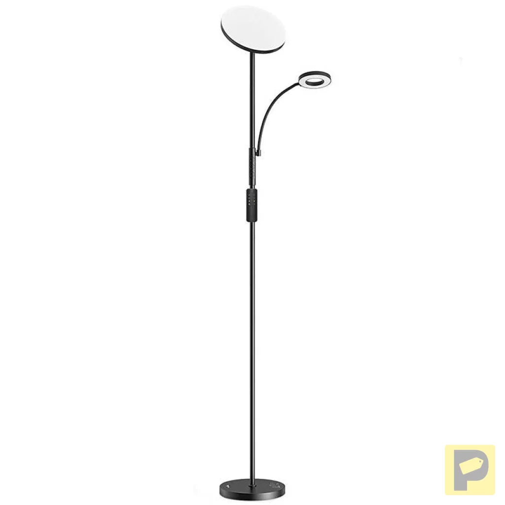 Double Floor Lamp with remote BlitzWill BWL-FL-0001, 36W (black)