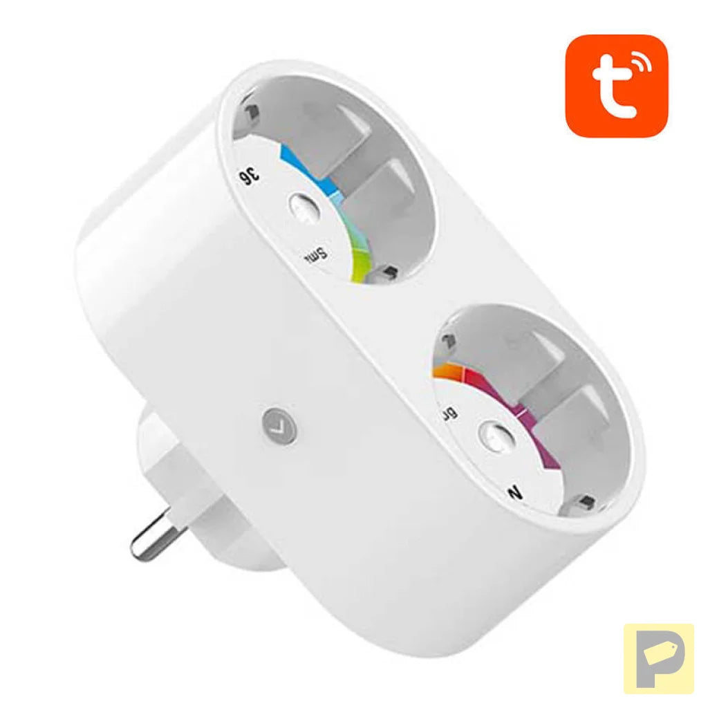 Dual smart plug WiFi Gosund SP211 3500W, Tuya