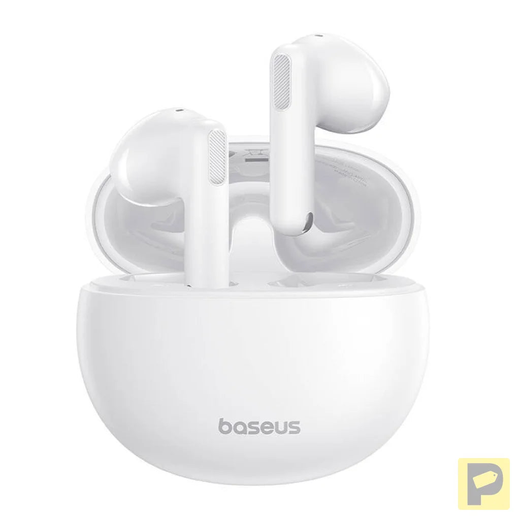 Earphones TWS Baseus Bowie E12 (white)