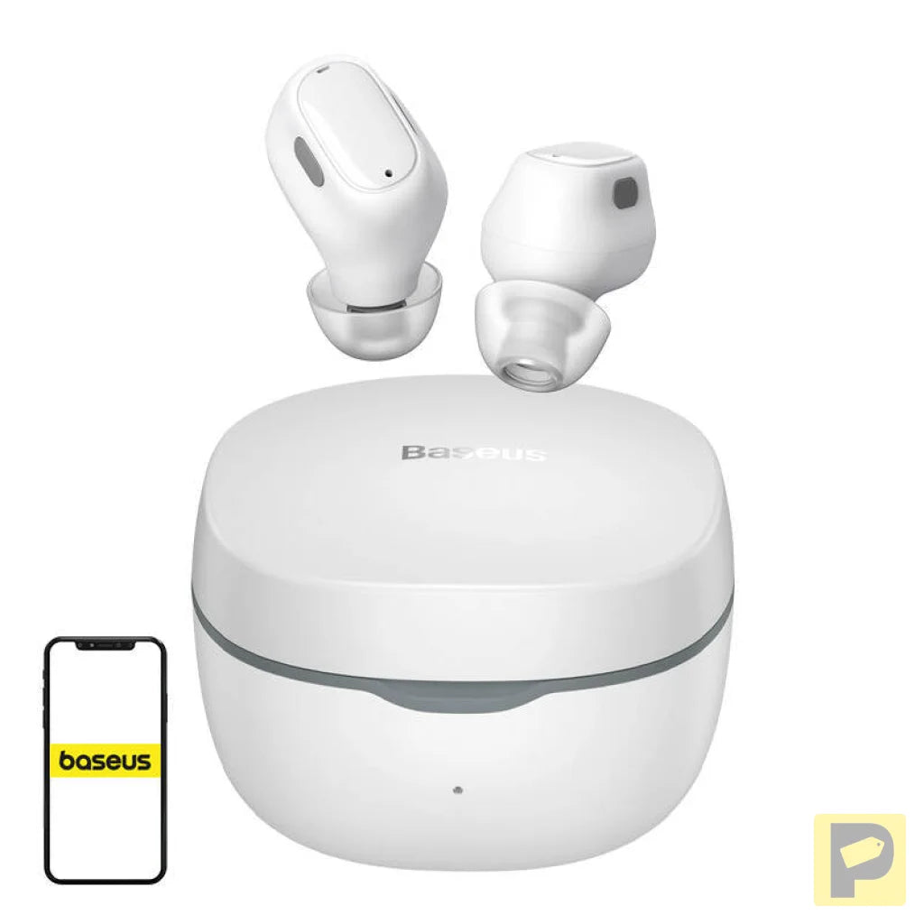 Earphones TWS Baseus Bowie WM01 (white)