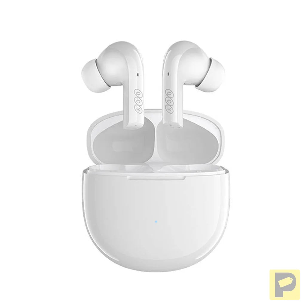 Earphones TWS QCY T18 (white)