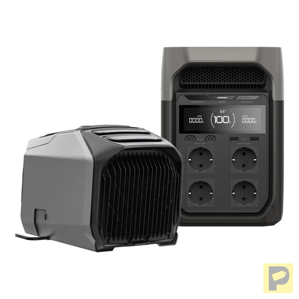 Ecoflow Eet Delta 3 Power Station + Wave 3 Air Conditioner