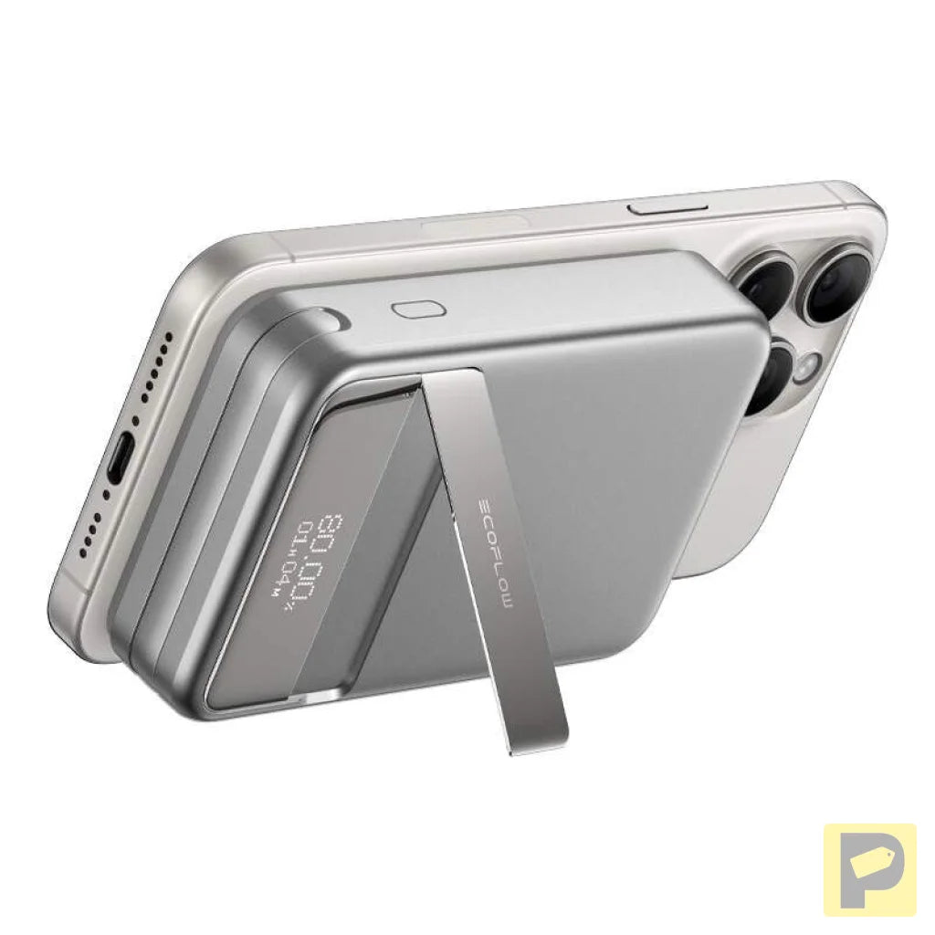 EcoFlow RAPID magnetic powerbank, 10000mAh, (silver).