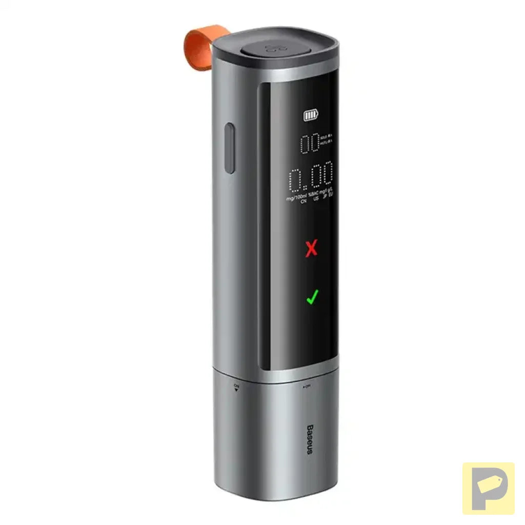 Electronic Breathalyzer Baseus SafeJourney Pro (Grey)