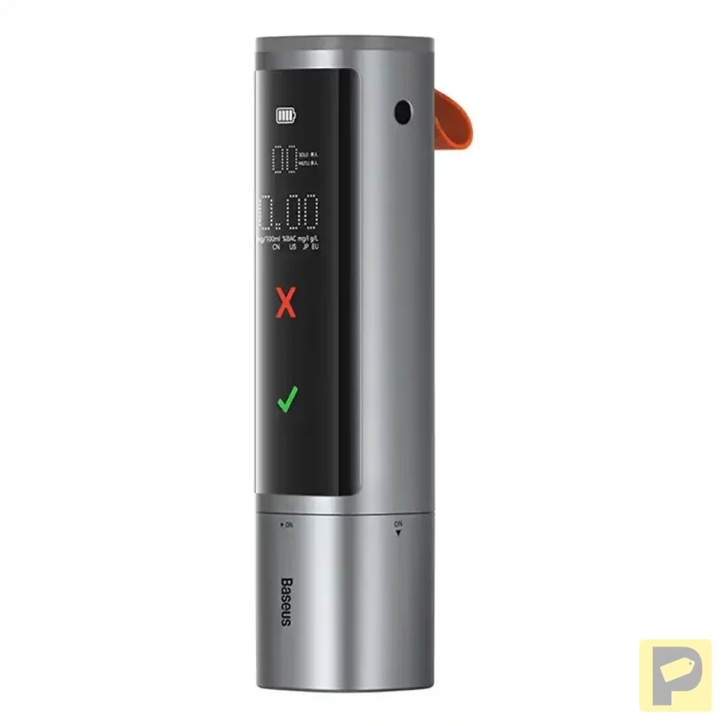 Electronic Breathalyzer Baseus SafeJourney Pro (Grey)