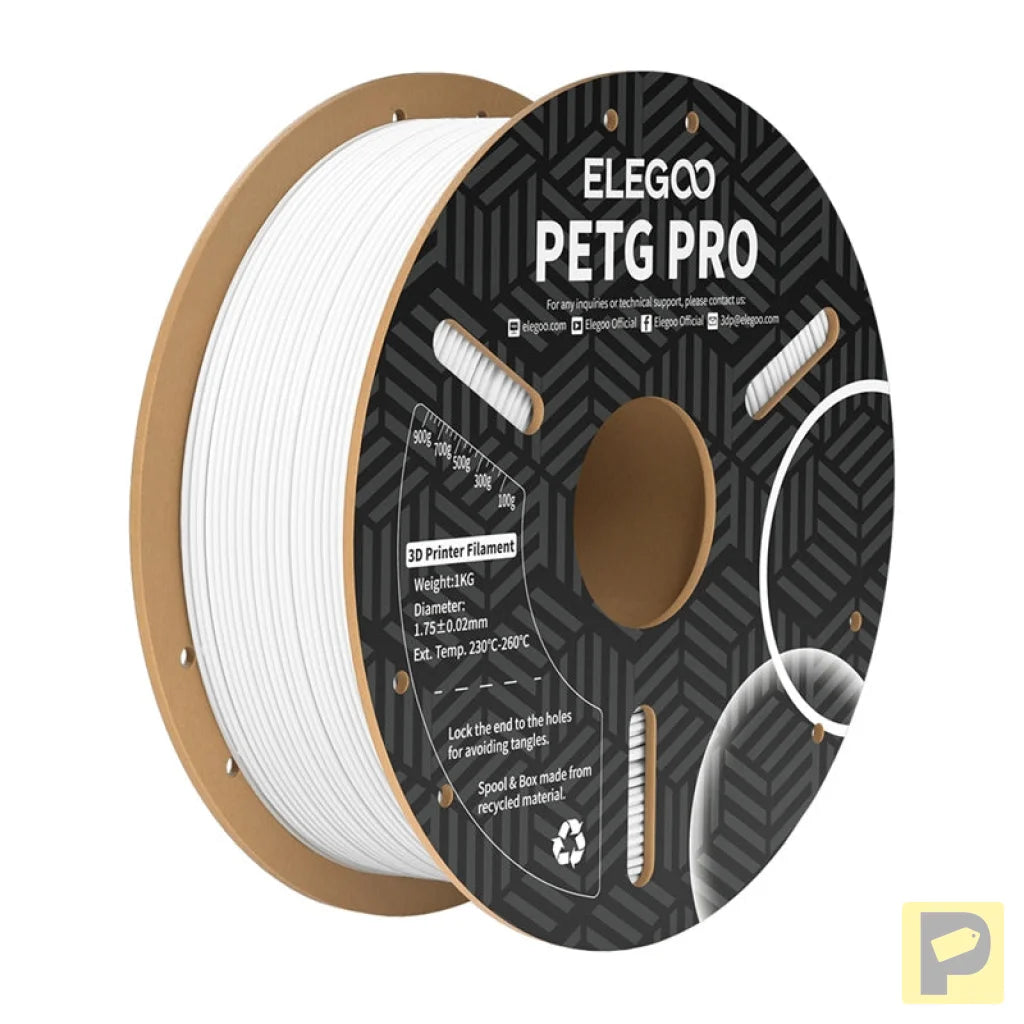 ELEGOO PETG Pro Filament (White)