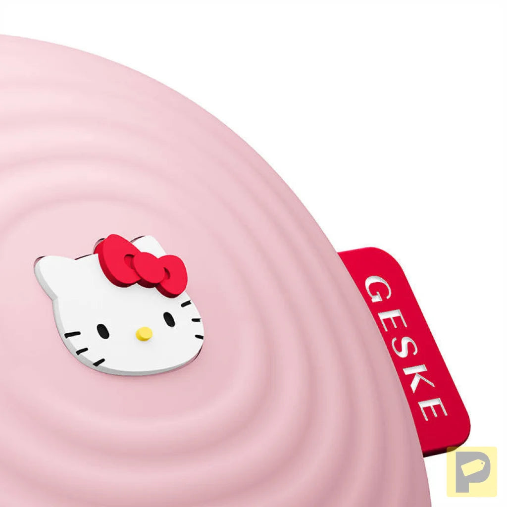 Facial Cleaning Sonic Brush 4in1 Geske with APP (Hello Kitty pink)