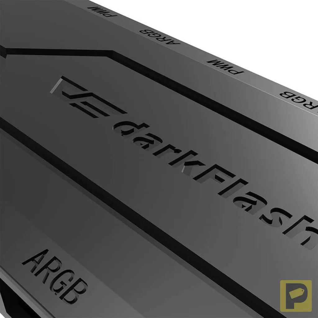 Fan control box for computer Darkflash RC2 RGB PWM + remote controller (black)