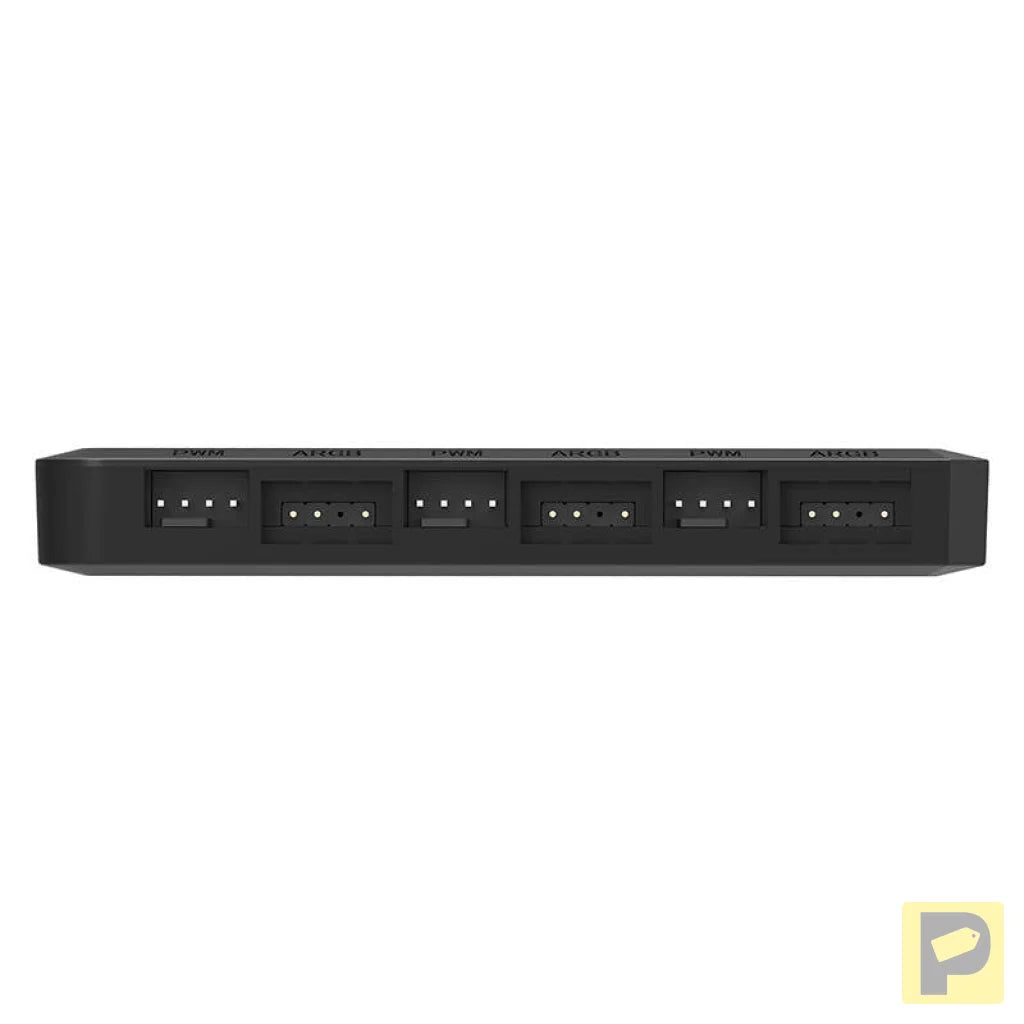 Fan control box for computer Darkflash RC2 RGB PWM + remote controller (black)