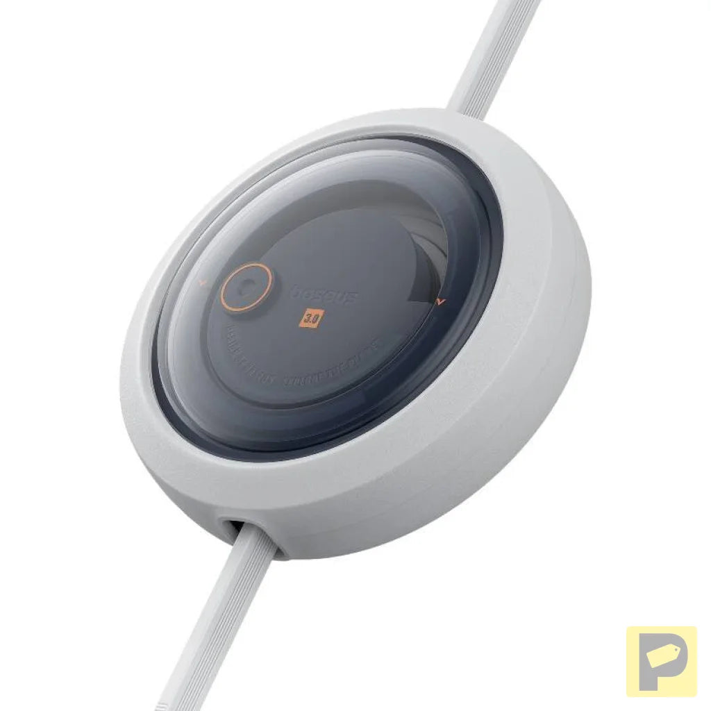 Fast Charging Cable 3in1 Baseus Free2Draw USB-C to USB-C/Lightning/Micro 100W, 1,1m (white)