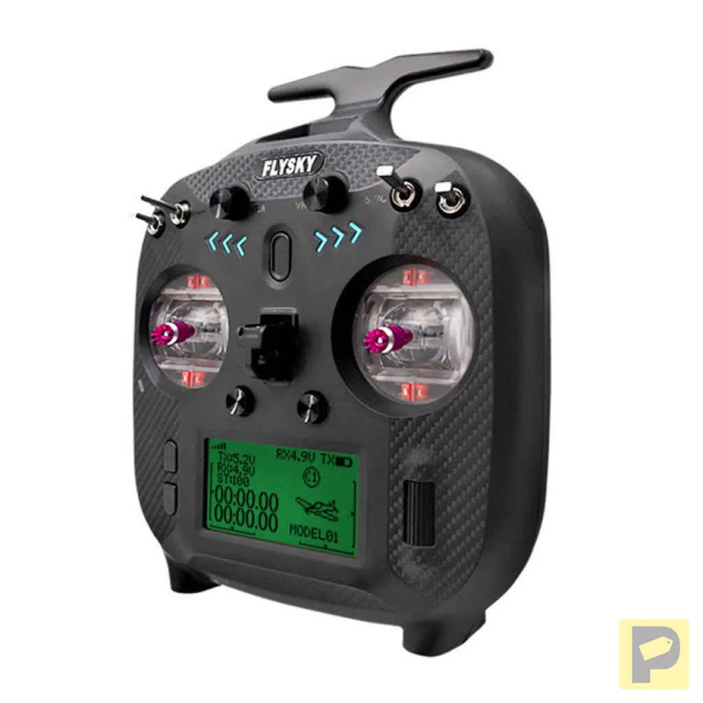 Flysky Transmitter FS-ST8 + Receiver SR8 Set, 8 channels AFHDS 3