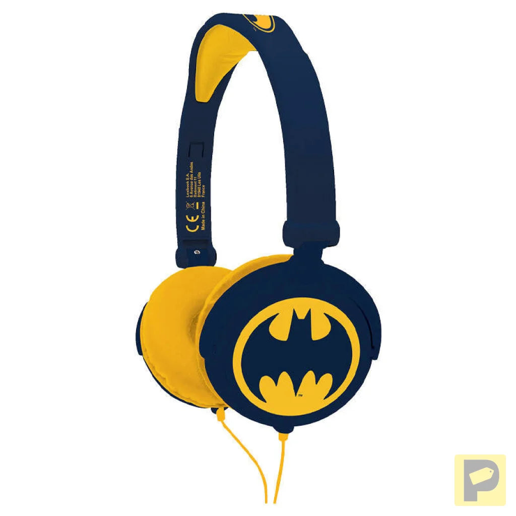 Foldable Headphones Batman Lexibook