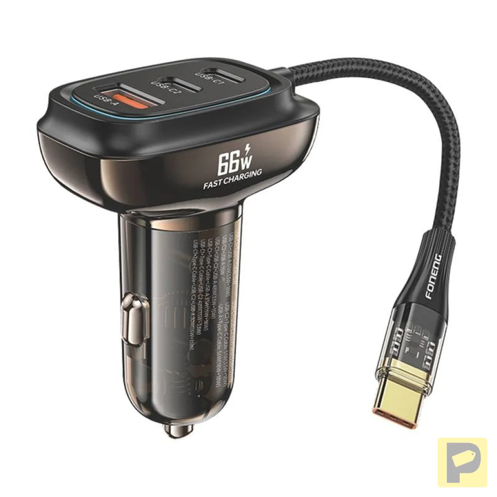 Foneng C20 A+C+C 66W car charger 3 ports