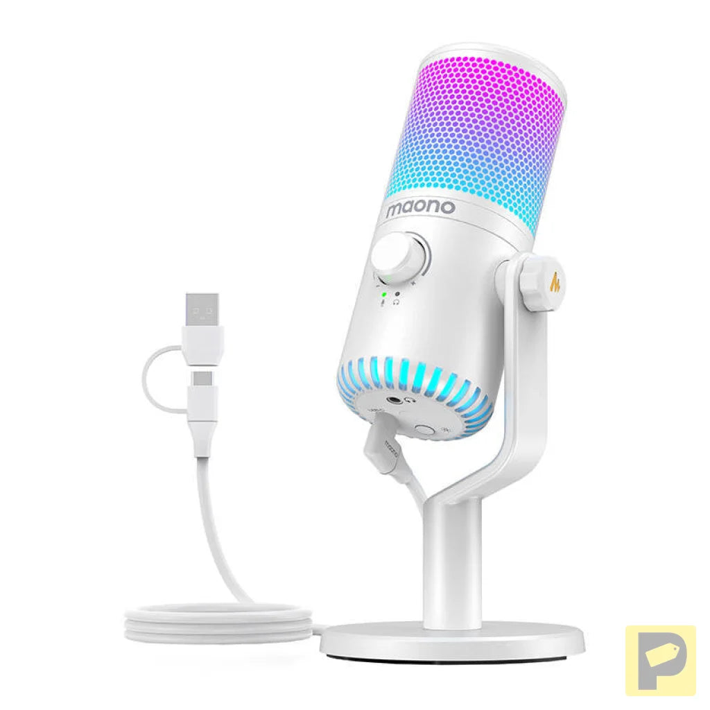 Gaming Microphone Maono DM30RGB (white)