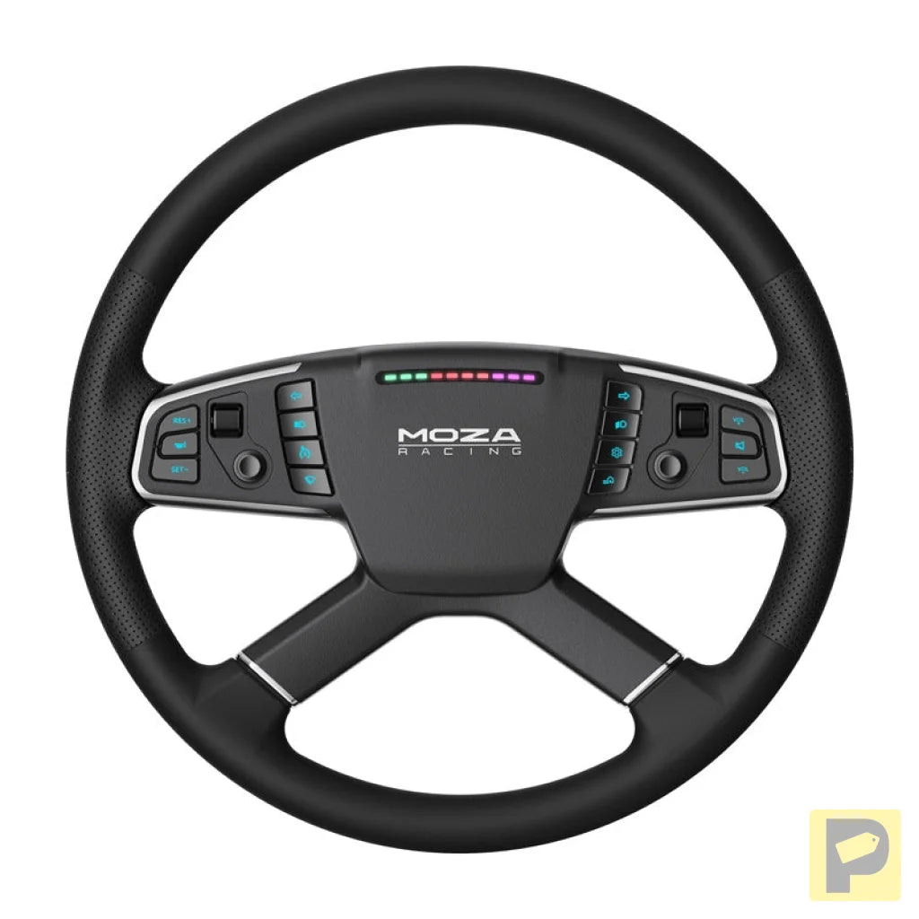 Gaming set - R5 base + TSW truck steering wheel + SRP-Lite pedals + Moza Racing RS071 clamps (PC)