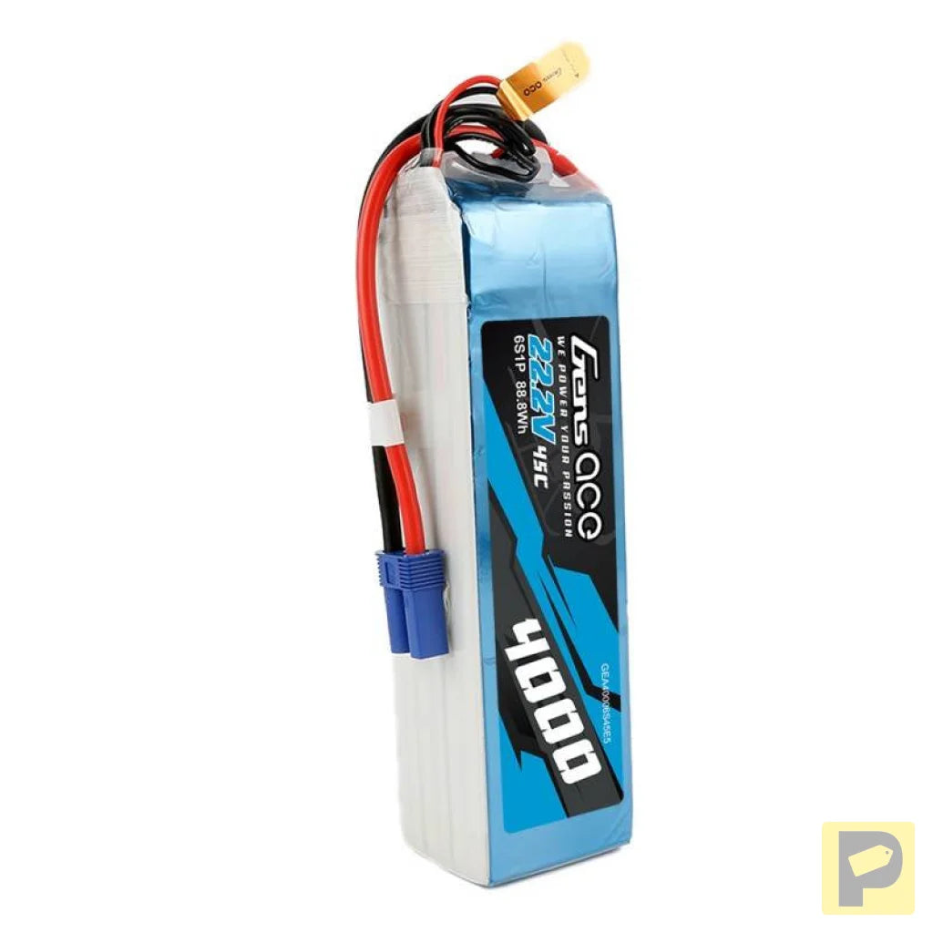 Gens Ace 4000mAh 22.2V 45C 6S1P battery