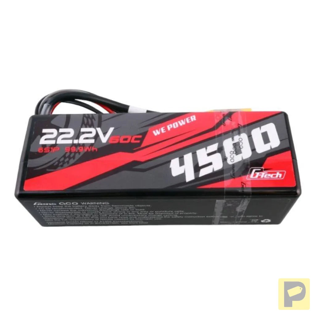 Gens ace G-Tech 4500mAh 6S1P 22.2V 60C HardCase RC car Lipo Battery 14#