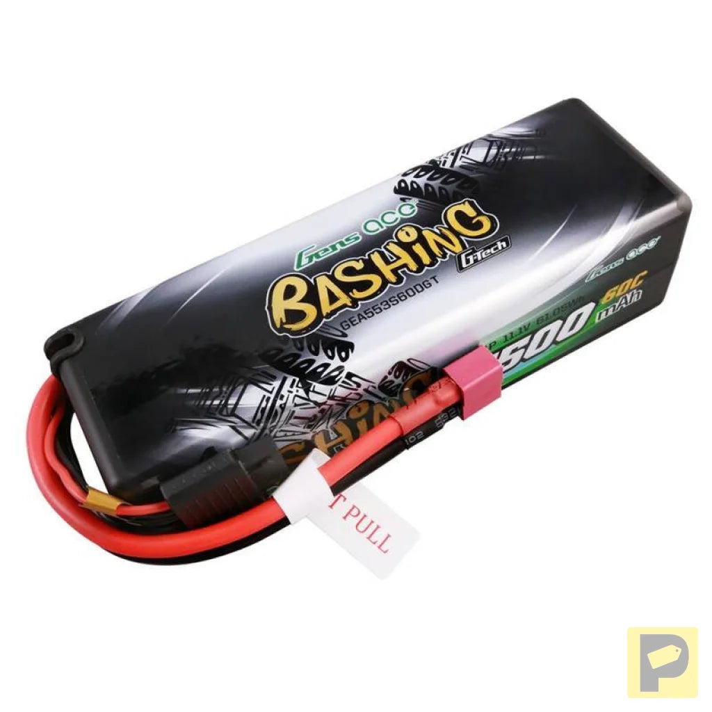 Gens ace G-Tech 5500mAh 11.1V 3S1P 60C HardCase 15# car Battery