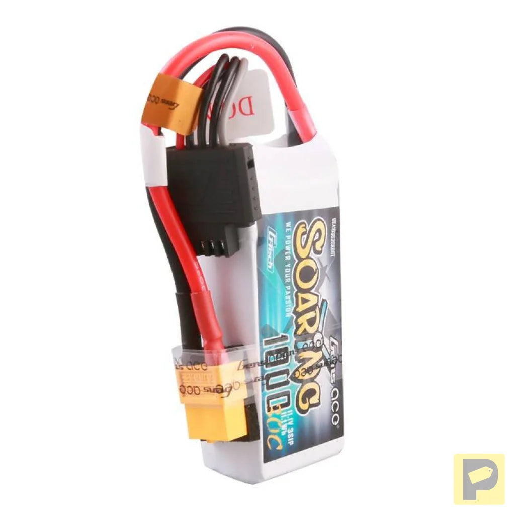 Gens ace G-Tech Soaring 1000mAh 11.1V 30C 3S1P Lipo Battery