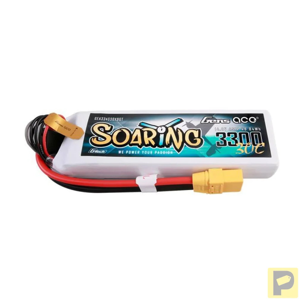 Gens ace G-Tech Soaring 3300mAh 14.8V 30C 4S1P Lipo Battery